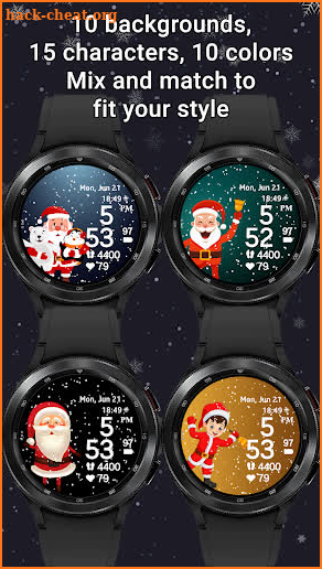 Christmas Friends for Watch4 screenshot