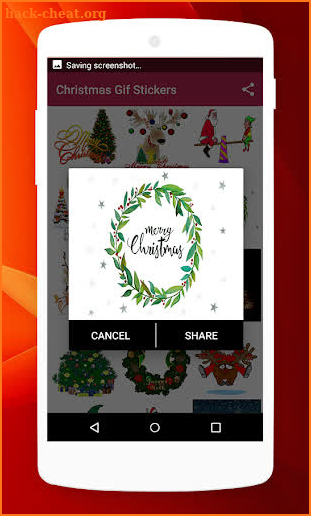 Christmas Gif Stickers screenshot