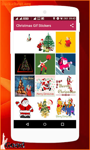 Christmas Gif Stickers screenshot