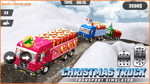 Christmas Gifts Truck Transport Simulator screenshot