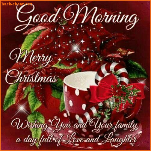 Christmas Good Morning Greetings screenshot