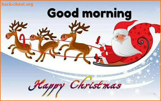 Christmas Good Morning Greetings screenshot