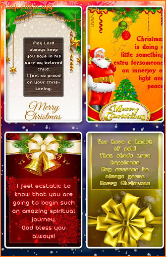 Christmas Greeting Cards screenshot