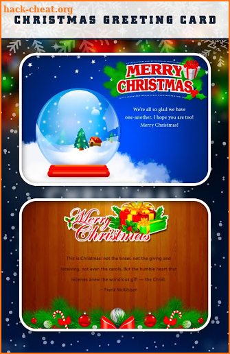 Christmas Greeting Cards screenshot