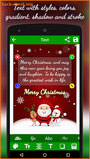 Christmas Greeting Cards screenshot