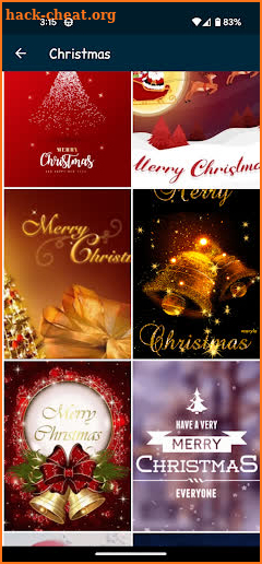 Christmas Greetings 2022 screenshot