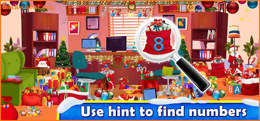 Christmas Hidden Objects : Alphabets & Numbers screenshot