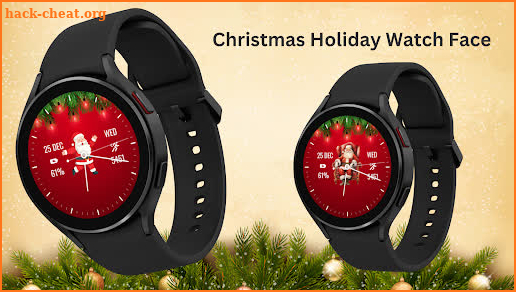 Christmas Holiday Watch Face screenshot