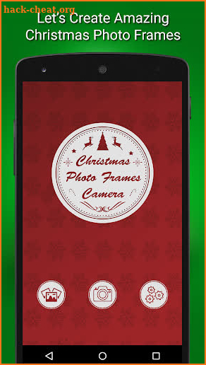 Christmas Live Camera Photo Frames screenshot