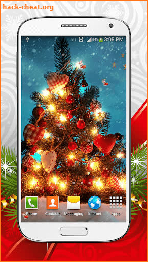 Christmas Live Wallpaper screenshot