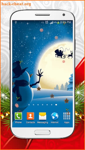 Christmas Live Wallpaper screenshot