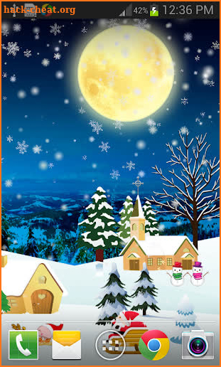 Christmas Live Wallpaper FREE screenshot