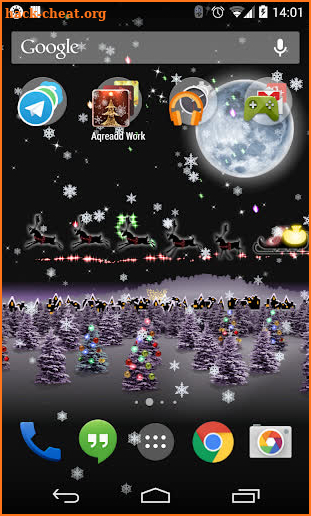 Christmas Live Wallpaper HD screenshot