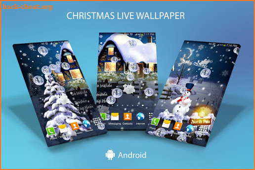 Christmas Live Wallpaper HD screenshot