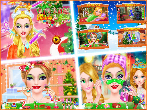 Christmas Makeover Games For Girls screenshot