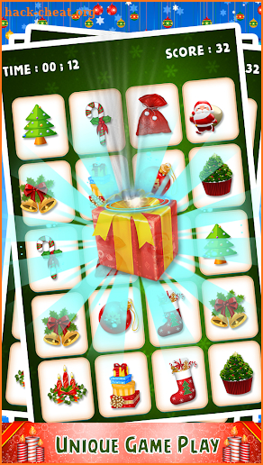 Christmas Match The Cards screenshot