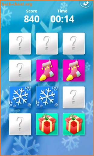 Christmas' Memory for Kids screenshot