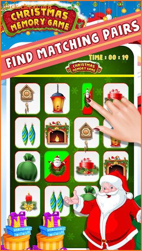 Christmas Memory Game : Flip And Match Cards screenshot