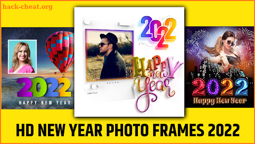 Christmas New Year Photo Frame screenshot