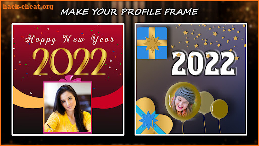 Christmas New Year Photo Frame screenshot