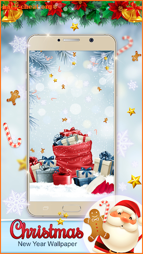 Christmas New Year Wallpaper screenshot