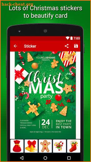 Christmas Party Invitations 💌 screenshot