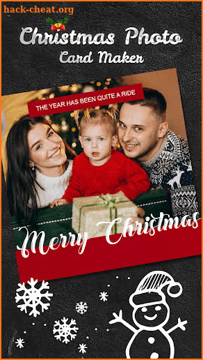 Christmas Photo Card Maker screenshot