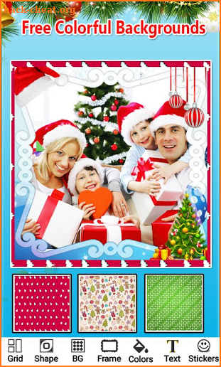 Christmas Photo Collage screenshot