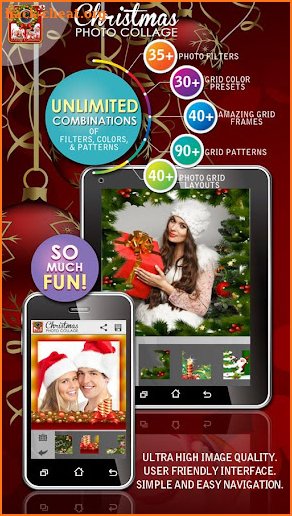 Christmas Photo Collage Maker screenshot