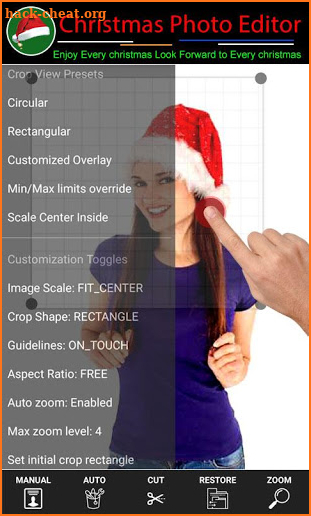 Christmas Photo Editor 2018 screenshot