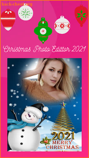 Christmas Photo Editor 2021 screenshot