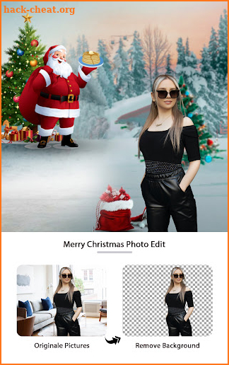 Christmas Photo Editor screenshot