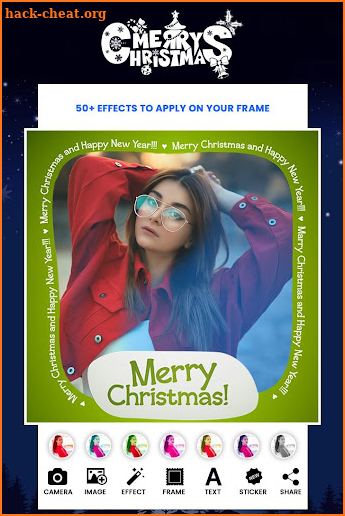 Christmas Photo Frame screenshot