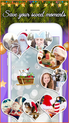 Christmas Photo Frame, Collage, Scrapbook 2019 screenshot