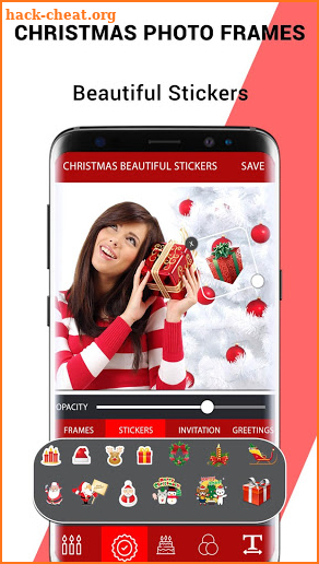 Christmas Photo Frames 2018 Christmas Photo Editor screenshot