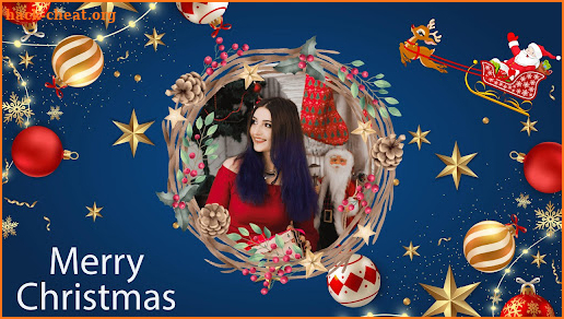 Christmas photo frames 2022 screenshot