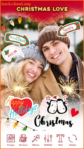 Christmas Photo Frames & Cards screenshot