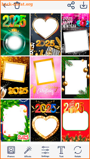 Christmas Photo Frames & Cards screenshot