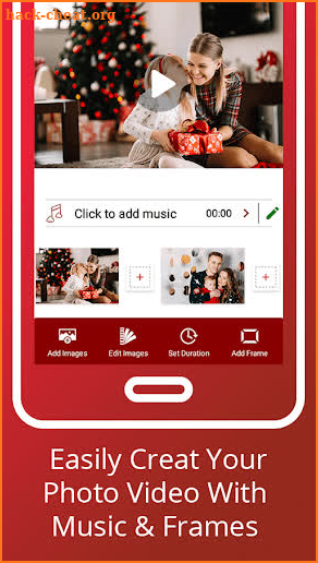 Christmas Photo Video Maker 2019 screenshot