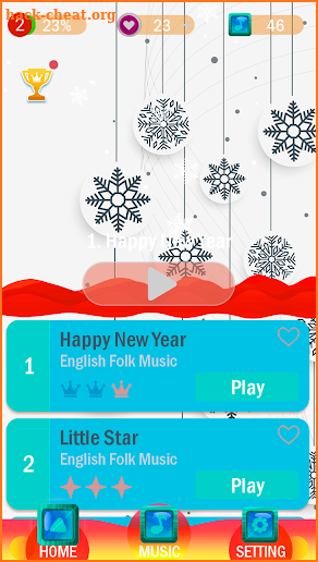 Christmas Piano Tiles 2019 screenshot