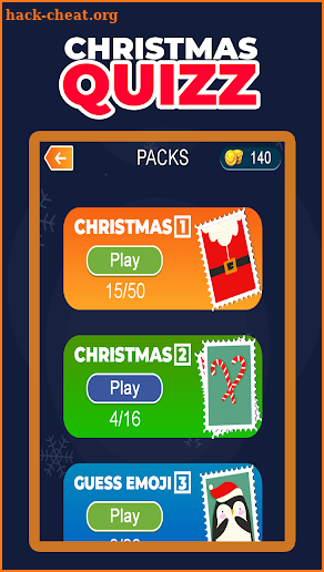 Christmas Quiz Game screenshot