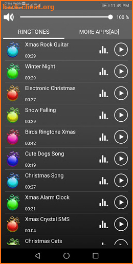 Christmas Ringtones & Wallpapers screenshot