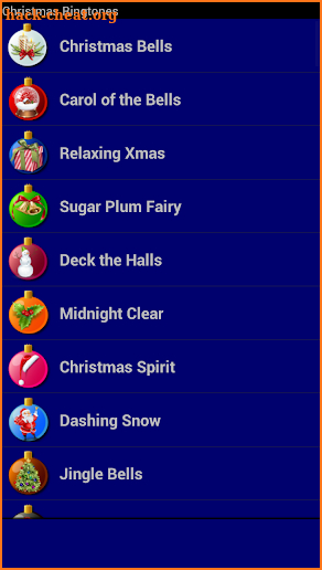 Christmas Ringtones Free screenshot