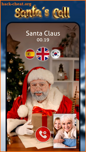 Christmas Santa Claus Video Call - Speak to Santa screenshot