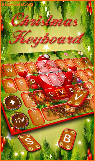 Christmas Santa Keyboard Theme screenshot