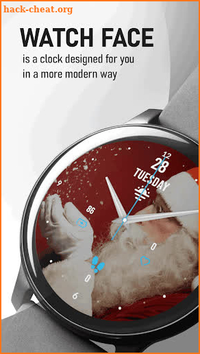 Christmas Santa Watch Face screenshot