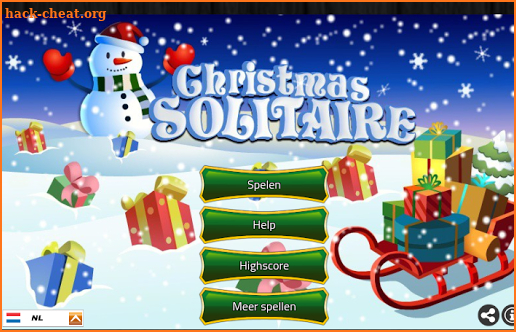 Christmas Solitaire Game screenshot