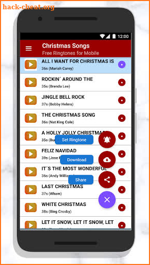 Christmas Songs Ringtones screenshot