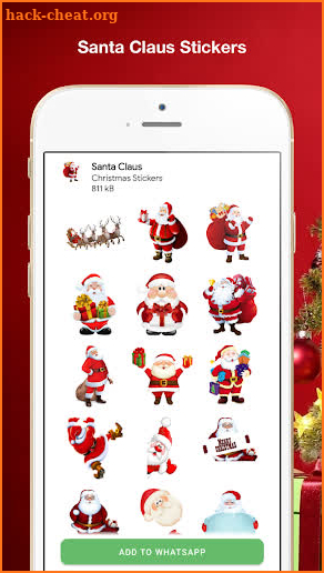 Christmas Stickers for Whatsapp 20 - WAStickerApps screenshot