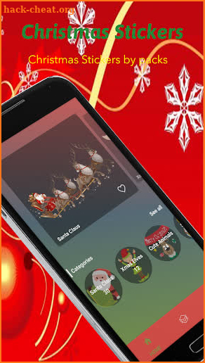 Christmas Stickers Packs screenshot